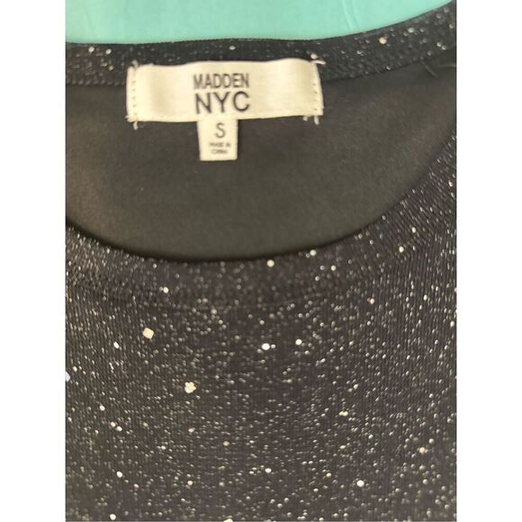 Black sparkly long sleeve top - Picture 6 of 8